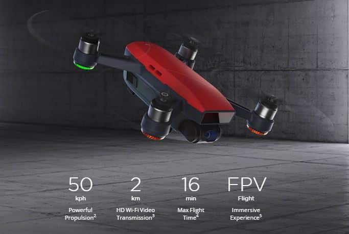 DJI Spark Drone - Quick Price and Features Photo